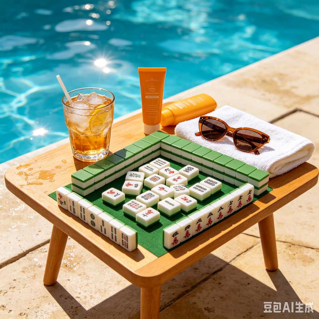 ultra light mahjong tiles set