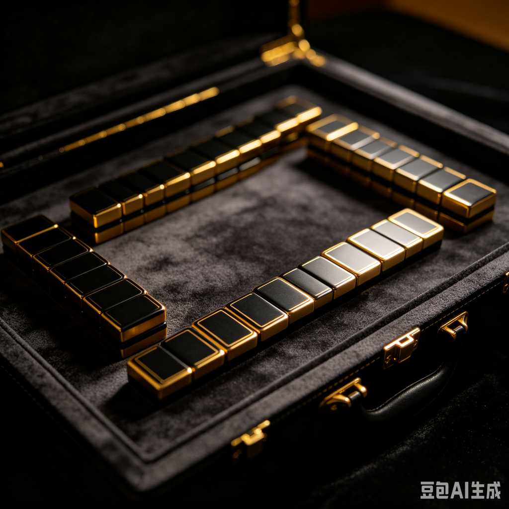 exquisite mini mahjong gift set