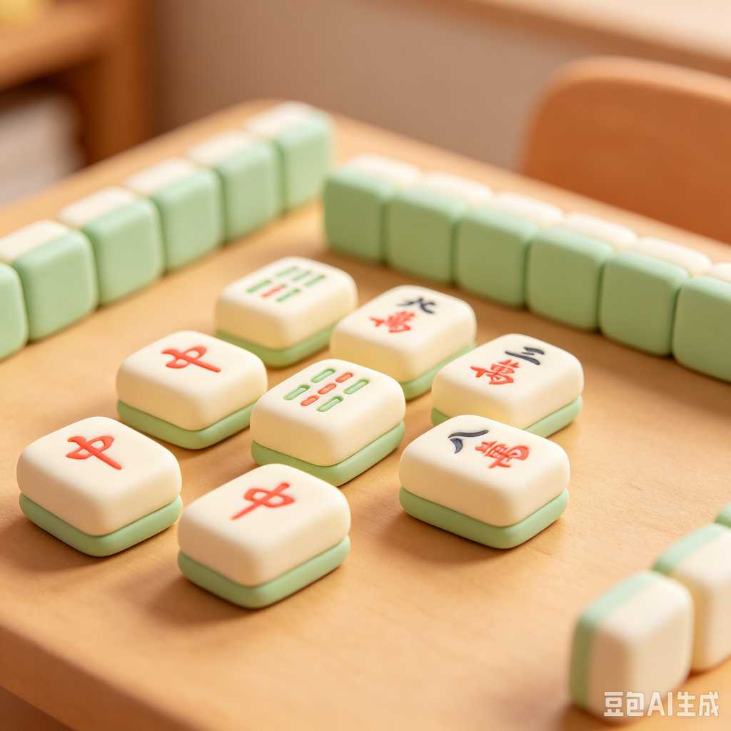 mini pocket mahjong travel set