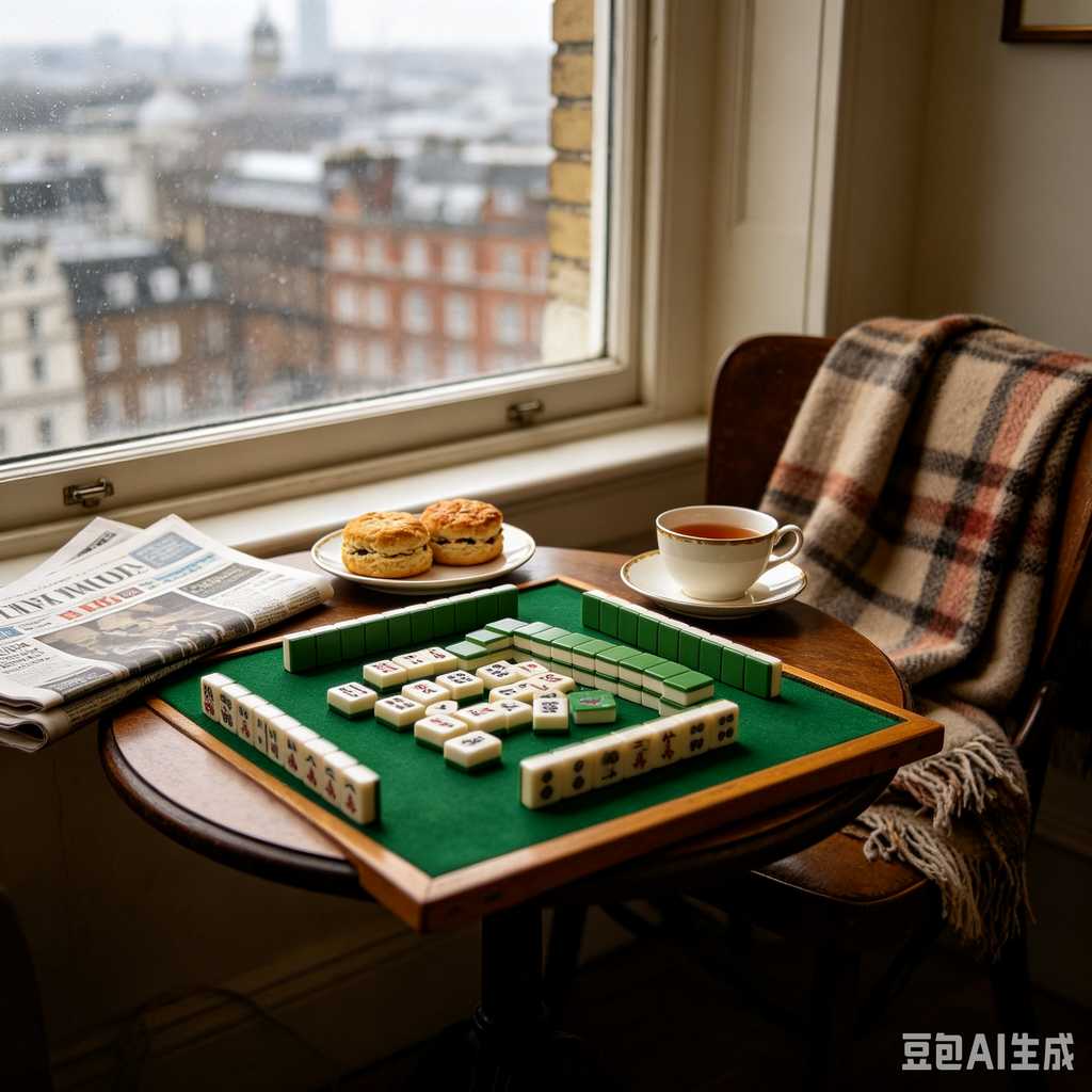 board game night mahjong set